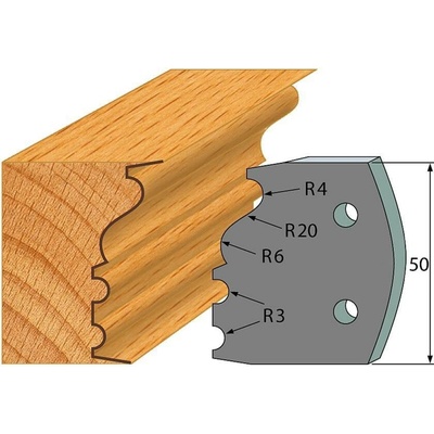 IGM profil 513 - pár omezovačů 50x4mm SP