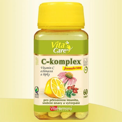 VitaHarmony Vitamin C se šípky 500 mg 60 tabliet