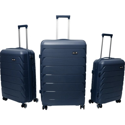 Aga Travel Sada kufrov MR4675 Tmavomodrá 93 l 63 l 33 l