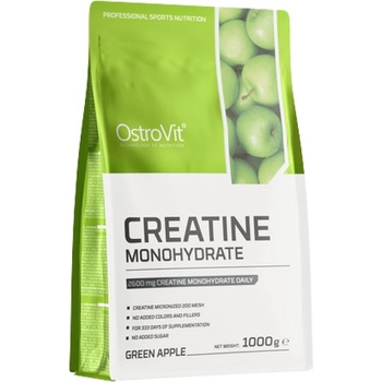 OstroVit Creatine Monohydrate Powder - Micronized [1000 грама] Зелена ябълка