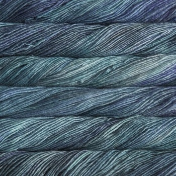 malabrigo Silky Merino Azules Плетива прежда (SM856)