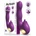 Action Toka Swinging 360 Vibe & Stimulating Licking Tongue Purple