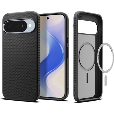 Spigen Удароустойчив кейс с MagSafe за Google Pixel 10 / 10 Pro от Spkigen Liquid Air - Matte Black (8800283307566)