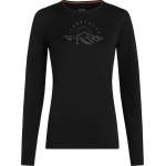 Icebreaker Дамско мериносово термобельо Icebreaker Women's Merino 200 Oasis L/S Crewe Sunrise Summit Merino base layer - Black - размер XS (115-2820-0111)