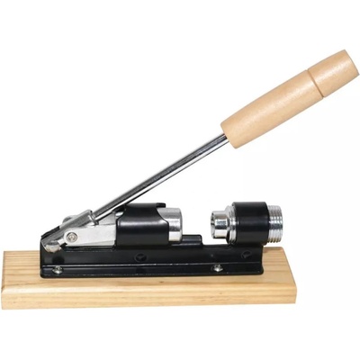 KINGHOFF Орехотрошачка Kinghoff KH 1660, Стоманена конструкция, Дървена дръжка, Черен (9999KH1660)