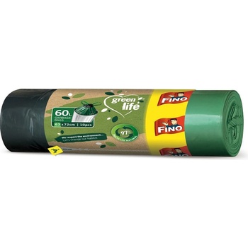 Fino Vrecia zaťahovacie Green Life Easy 60l 27 µm 10 ks