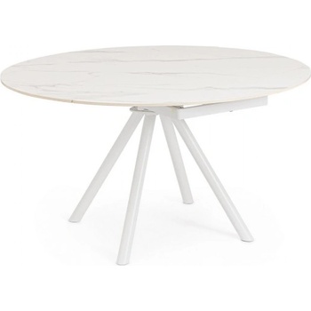 Bizzotto Rauni ext table d87/135 white/white (0731528)