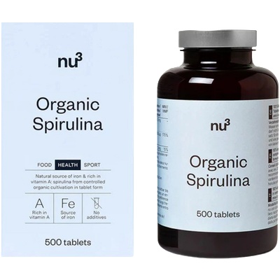 nu3 Bio Spirulina - 500 таблетки