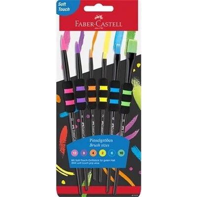 FABER-CASTELL Štetec, sada, no. 2-4-6-8-10-12, FABER-CASTELL