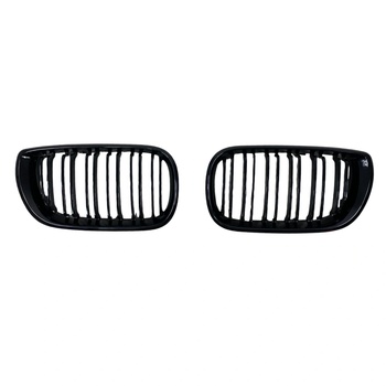 Решетки за BMW E46 (2001-2005) sedan - двойни гланц (463198E46)