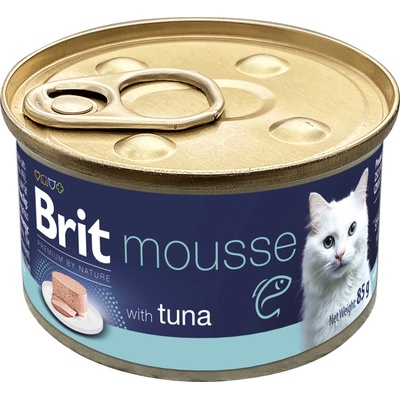 Brit Premium by Nature Cat Mousse Tuna 85 g