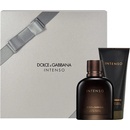 Kosmetické sady Dolce & Gabbana Intenso Pour Homme EDP 75 ml + balzám po holení 100 ml dárková sada