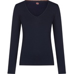 Icebreaker Дамско мериносово термобельо Icebreaker Women's Merino 260 Oasis L/S V Neck Merino base layer - Midnight Navy (115-2829-0212)