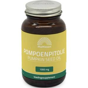 Mattisson Healthstyle Pumpkin Seed Oil, 60 капсули, Mattisson Healthstyle
