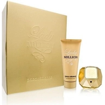 Paco Rabanne Lady Million EDP 50 ml + tělové mléko 100 ml dárková sada