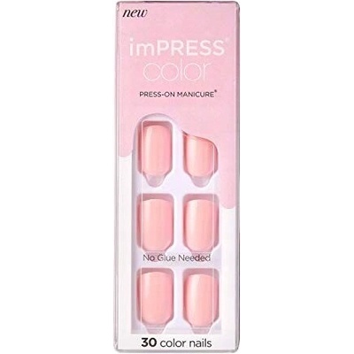 Kiss imPRESS Samolepiace nechty Color Pick Me Pink 30 ks