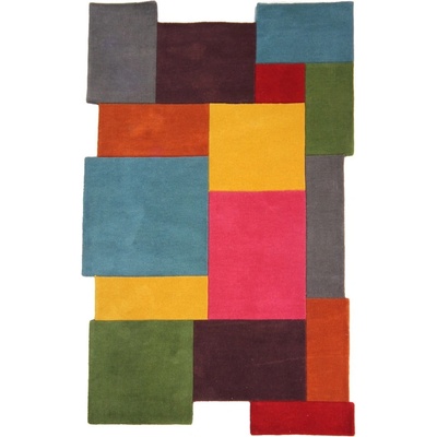 Flair Rugs Пъстър вълнен килим , 120 x 180 cm Collage - Flair Rugs (503119362116)
