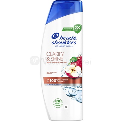 Head & Shoulders Clarify & Shine Šampón proti lupinám 400 ml