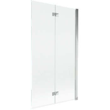 Mexen Mist двукрилен десен параван за баня 100 x 150 cm, прозрачен, хром - 8A9-100-002-01-00-P (8A9-100-002-01-00-P)