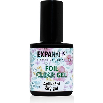 Expa Nails foil clear gel aplikační čirý gel na fólie 11 ml