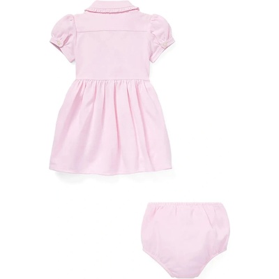 Ralph Lauren Бебешка памучна рокля Polo Ralph Lauren (310734896001)