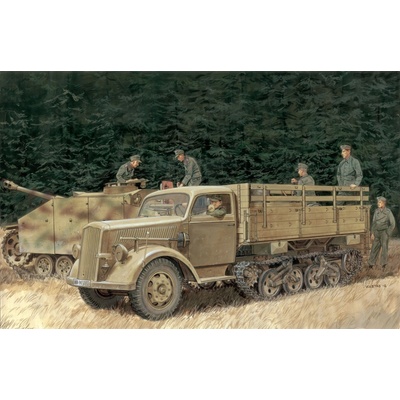 Dragon Model Kit military 6761 SD.KFZ.3a MAULTIER HALFTRACK 1:35