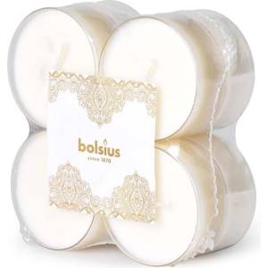 Bolsius Bolsius Polska Sprzedaż sp. z o. o. Ароматни чаени свещи Bolsius Maxi 8 бр. , Златна дантела