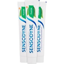 Sensodyne Fluoride Trio pro ochranu před zubním kazem 3 x 75 ml