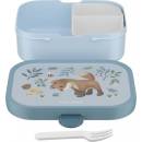 LITTLE DUTCH Svačinový set (láhev 400ml+box) Forest Friends