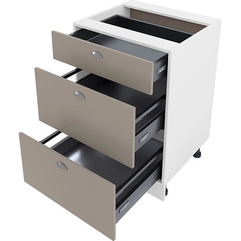 ИРИМ Долен кухненски шкаф Сити БФ-Капучино мат-11-54 60 см