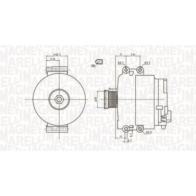 MAGNETI MARELLI generAtor 063731774010