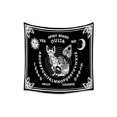 Šátek velký Ouija Spirit Board Mystic Cat