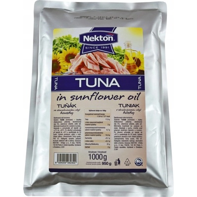 Nekton Tuniak v slnečnicovom oleji 1000 g