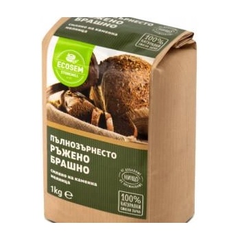 Image 1 of ECOSEM Натурално пълнозърнесто ръжено брашно