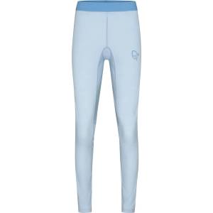 Norrøna Дамско мериносово термобельо Norrøna Women's Falketind Equaliserull Longs Merino base layer - Cashmere Blue (115-2865-0113)