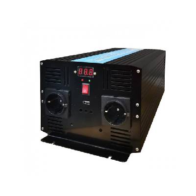 Инвертор 12/220 V DC/AC 4000/8000W Pure Sine Wave TED000415 (TED-INV-12V-4000W)