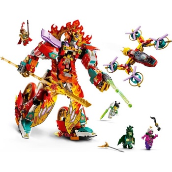 Image 1 of LEGO® Monkie Kid™ - Nezha's Ring of Fire Mech (80057)