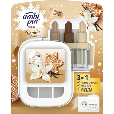 Ambi Pur 3Volution Osvěžovač Vzduchu∘S Chytrým Programováním, Startovací Sada Vanilla Cookie 20 ml