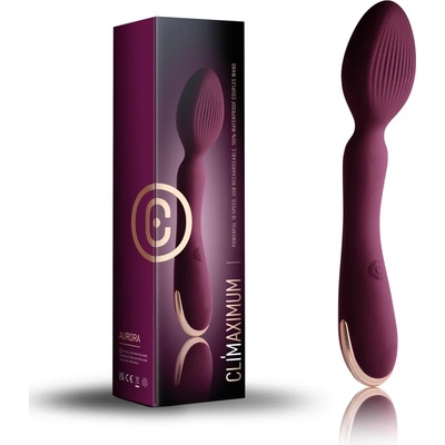 Вибратор за прецизна стимулация, 23, 3см. - Climaximum Aurora Burgundy (ROCKS00414)