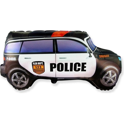 FLEXMETAL Balón foliový AUTO POLICIE 60 cm