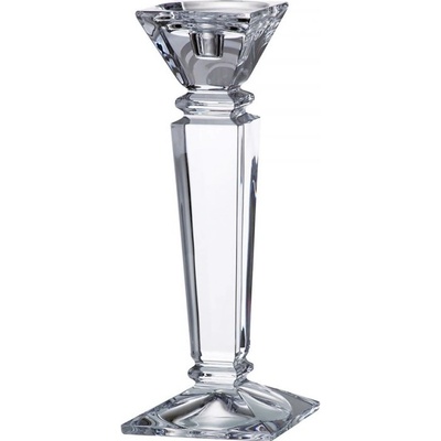 Skleněný svícen, Crystal Bohemia, EMPERY, 30 cm