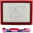 Teddies Vyšívání obdélníkový rámeček