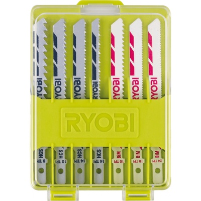 Ryobi RAK10JSB 10ti dílná sada pilových plátků pro přímočaré pily