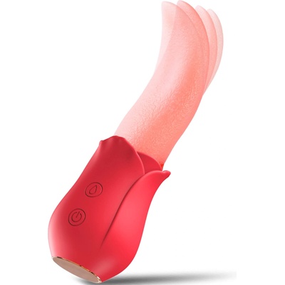 SuperLove Naughty Tongue Teaser Licking Vibrator