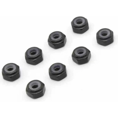 Kyosho Mini-Z M2 Nyloc Alu Wheel Nut 8 Black