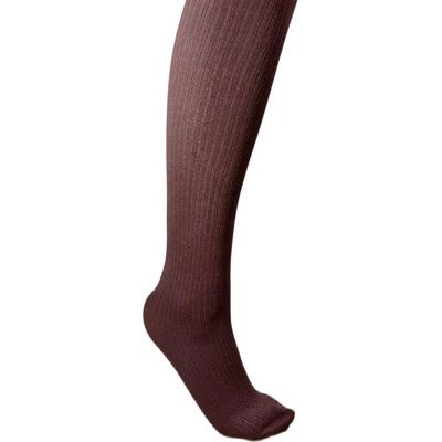 Vroubkované Agáta 120 DEN švestková – Zboží Dáma