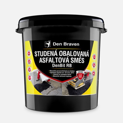 Den Braven Studená obalovaná asfaltová směs DenBit RB V balíku: 25 kg