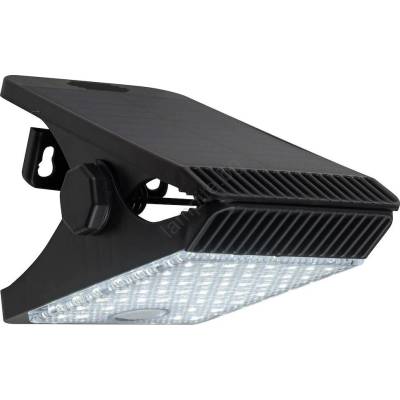 MILAGRO LED соларна лампа с сензор CLIPS LED/4W/1200 mAh 3, 7V IP44 черна (MI2621)