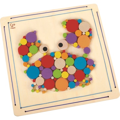 Hape Творчески комплект Hape - Дървена мозайка, Рак (H5113)