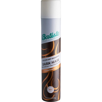 Batiste Dark and Deep Brown suchý šampón pre tmavé vlasy 350 ml
